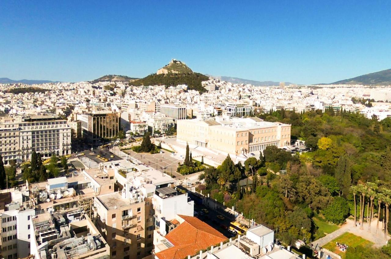 Athens Stylish Studio In Front Of Syntagma Metro Stop For 2 Exterior photo